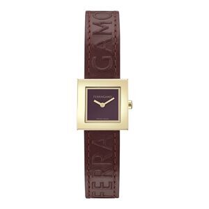 Ferragamo  Portrait Leather Watch Womens